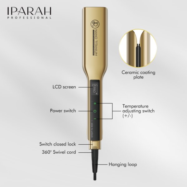 P-128 G Hair Straightener Buy Iparah Professional G1