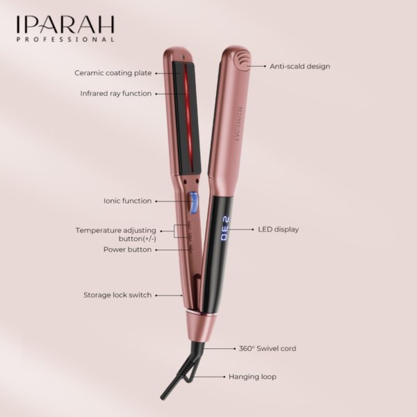 P-104 R Hair Straightener Buy Iparah Professional R1