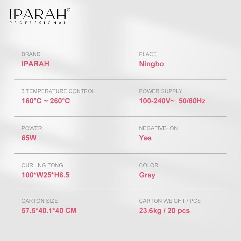 P-112 Hair Straightener Buy iparah professional 8