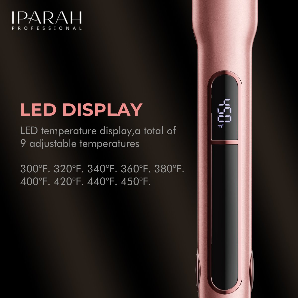 P-122 Hair Straightener Buy Iparah professional 3
