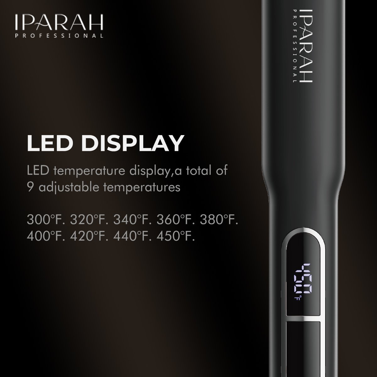 P-123 Hair Straightener Buy Iparah professional 5