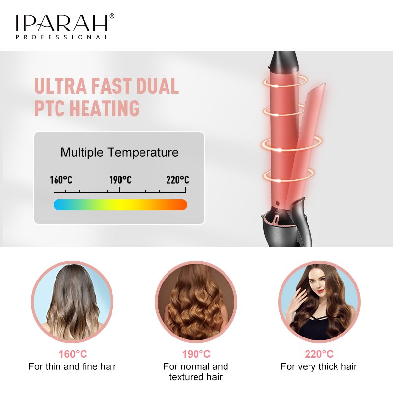 P-201 Hair Curling Iron buy iparah professional 4
