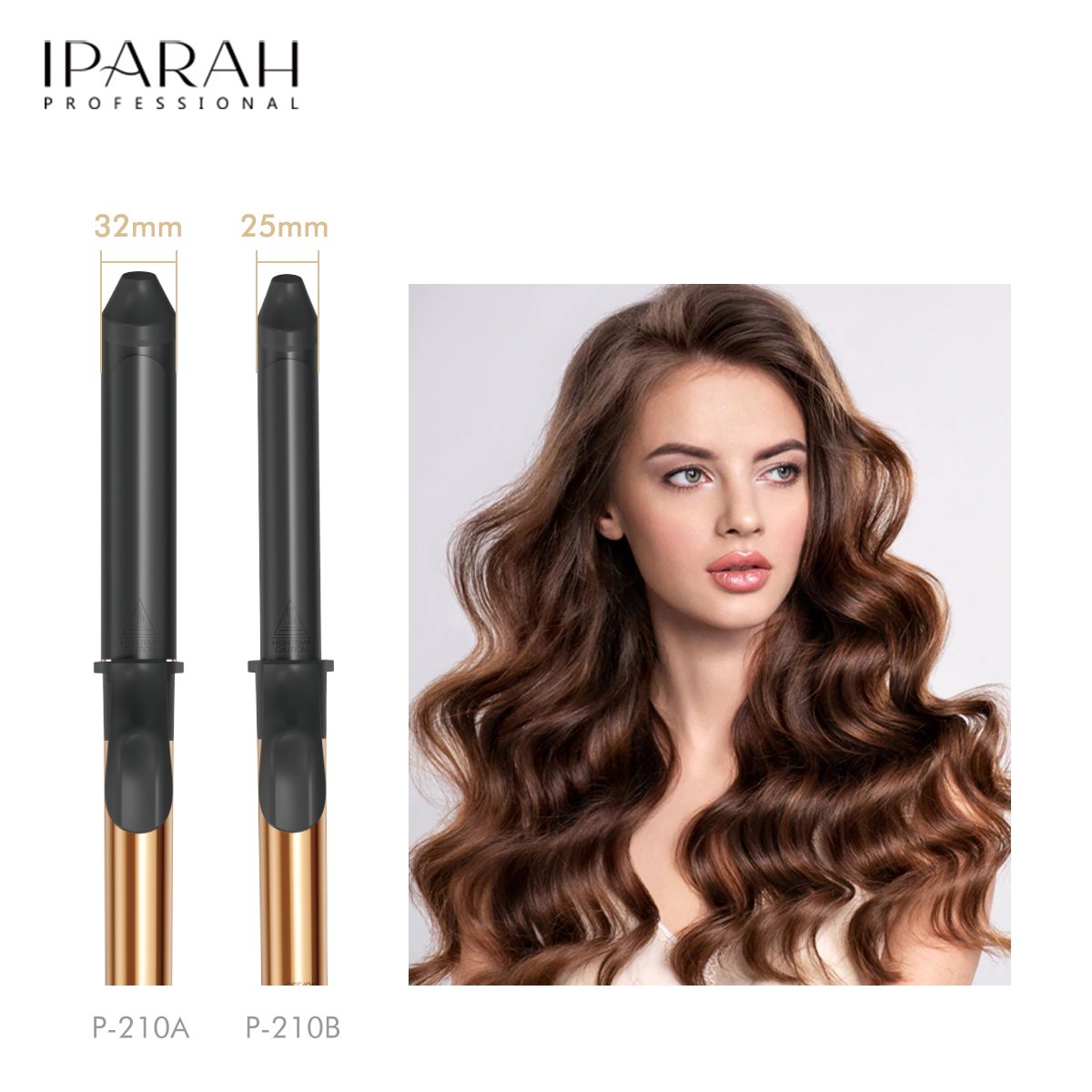 P-210 Hair Curling Iron buy iparah professional 2