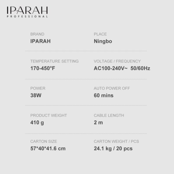 P-282 Hot Air Brush buy iparah professional 7